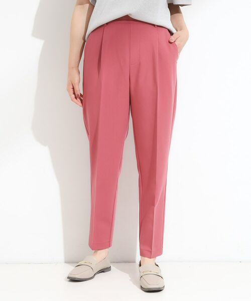 SHOO・LA・RUE / シューラルー パンツ | 【洗える/SS-LL/美脚シルエット】すっきりきれい見え テーパードパンツ | 詳細9