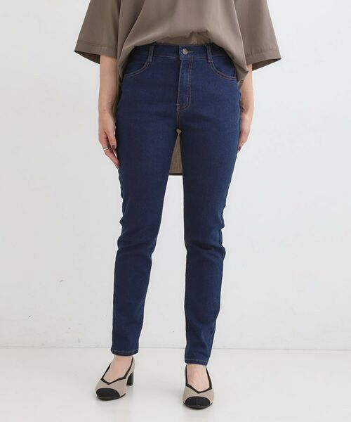 SHOO・LA・RUE / シューラルー デニムパンツ | 【SS-LL】ストレッチ デニムスキニーパンツ | 詳細1