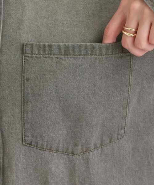 SHOO・LA・RUE / シューラルー シャツ・ブラウス | 【S-LL】大人のカジュアルコーデに こなれデニムシャツ | 詳細17