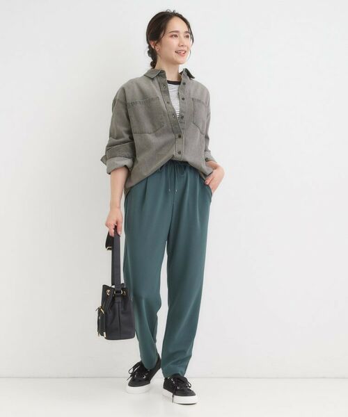 SHOO・LA・RUE / シューラルー シャツ・ブラウス | 【S-LL】大人のカジュアルコーデに こなれデニムシャツ | 詳細3