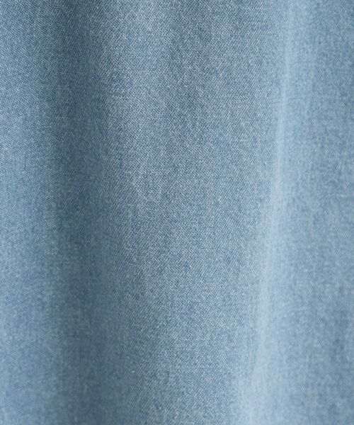 SHOO・LA・RUE / シューラルー シャツ・ブラウス | 【S-LL】大人のカジュアルコーデに こなれデニムシャツ | 詳細8