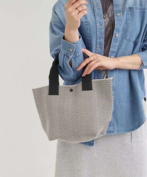 SHOO・LA・RUE / シューラルー トートバッグ | ニットランチトートバッグ | 詳細3