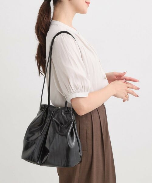 SHOO・LA・RUE / シューラルー トートバッグ | イールレザー風サイドスナップトートバッグ | 詳細1