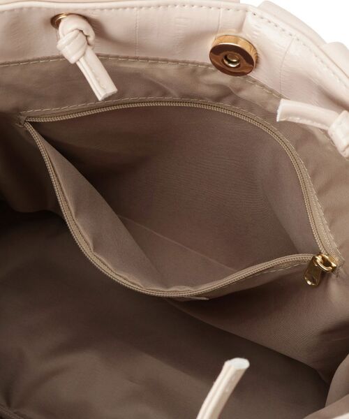 SHOO・LA・RUE / シューラルー トートバッグ | イールレザー風サイドスナップトートバッグ | 詳細13