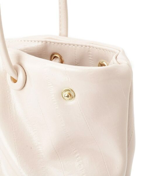 SHOO・LA・RUE / シューラルー トートバッグ | イールレザー風サイドスナップトートバッグ | 詳細15