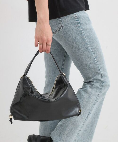 SHOO・LA・RUE / シューラルー ショルダーバッグ | サイドギャザーミニショルダーバッグ | 詳細1