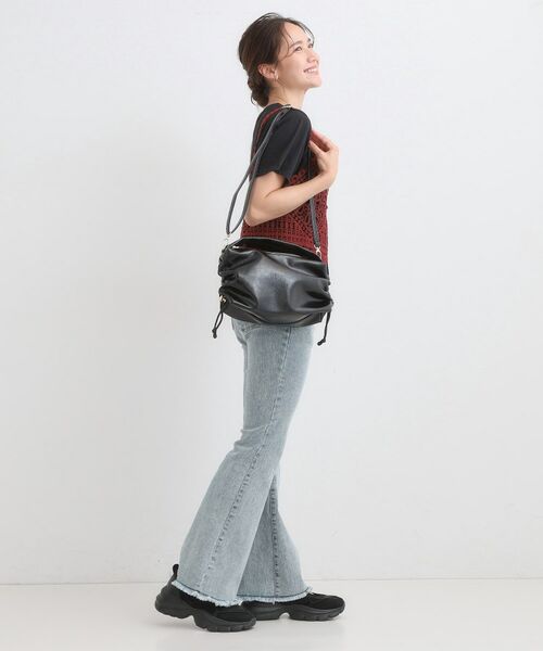 SHOO・LA・RUE / シューラルー ショルダーバッグ | サイドギャザーミニショルダーバッグ | 詳細2