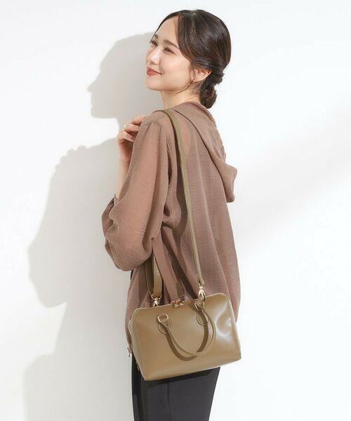 SHOO・LA・RUE / シューラルー ショルダーバッグ | 【2WAY】ミニボストンバッグ(モカブラウン(042))