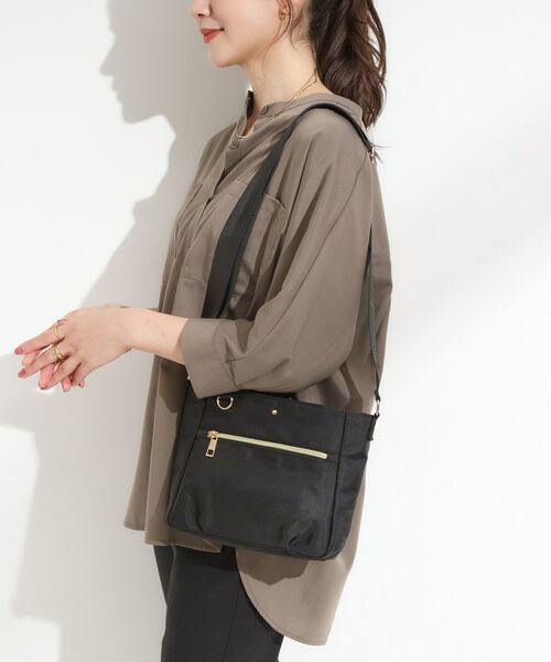 SHOO・LA・RUE / シューラルー ショルダーバッグ | 【撥水】フロントファスナーポケットショルダー | 詳細1