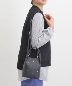 SHOO・LA・RUE / シューラルー ショルダーバッグ | つまみハンドルスタッズミニショルダー