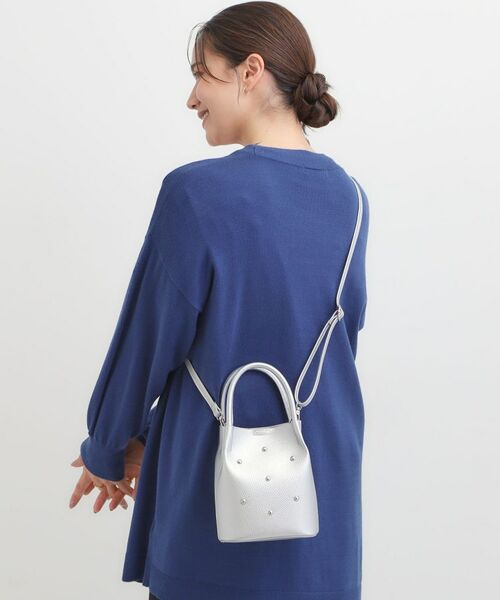 SHOO・LA・RUE / シューラルー ショルダーバッグ | つまみハンドルスタッズミニショルダー | 詳細5