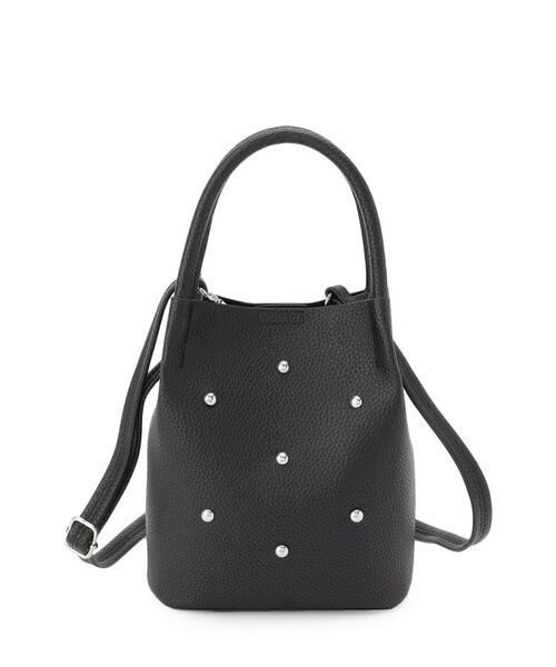 SHOO・LA・RUE / シューラルー ショルダーバッグ | つまみハンドルスタッズミニショルダー | 詳細7