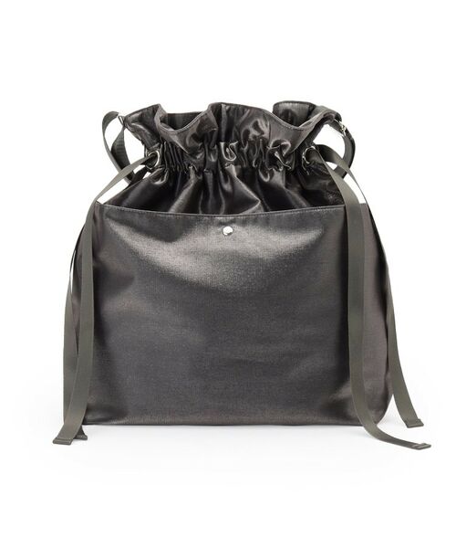 SHOO・LA・RUE / シューラルー ショルダーバッグ | シャイニー生地巾着ショルダーバッグ | 詳細12