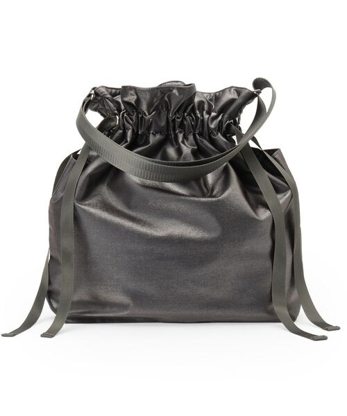 SHOO・LA・RUE / シューラルー ショルダーバッグ | シャイニー生地巾着ショルダーバッグ | 詳細14