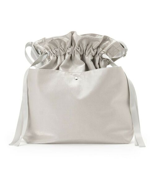 SHOO・LA・RUE / シューラルー ショルダーバッグ | シャイニー生地巾着ショルダーバッグ | 詳細9