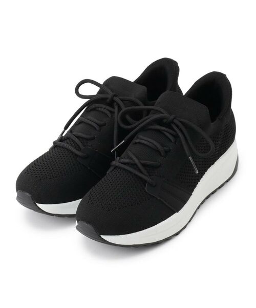 SHOO・LA・RUE / シューラルー スニーカー | 【片手で履ける】洗えるニットスニーカー | 詳細1