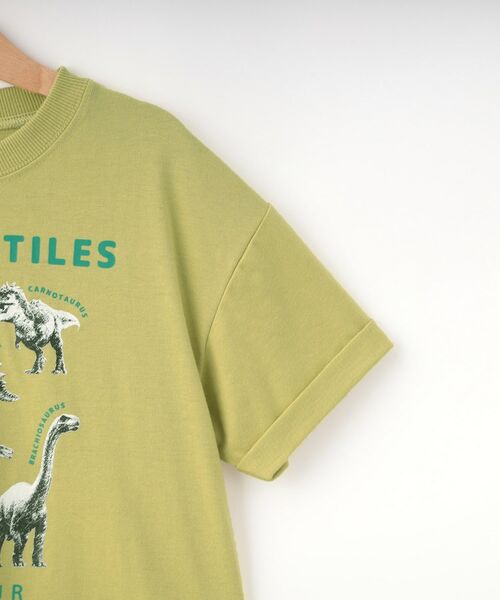 SHOO・LA・RUE / シューラルー Tシャツ | 【100-120cm】猛獣恐竜フォト図鑑Tシャツ | 詳細4