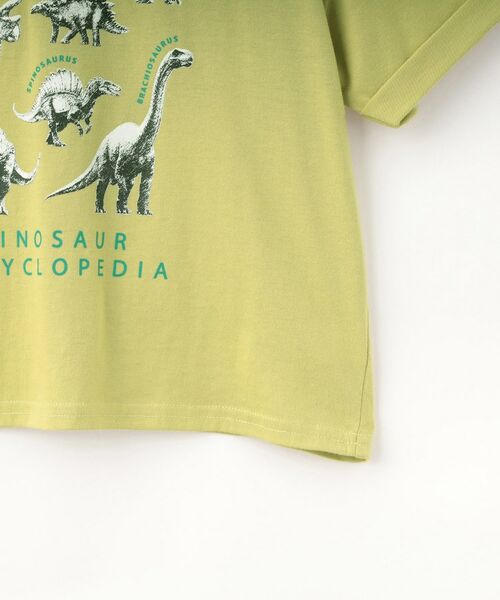 SHOO・LA・RUE / シューラルー Tシャツ | 【100-120cm】猛獣恐竜フォト図鑑Tシャツ | 詳細5
