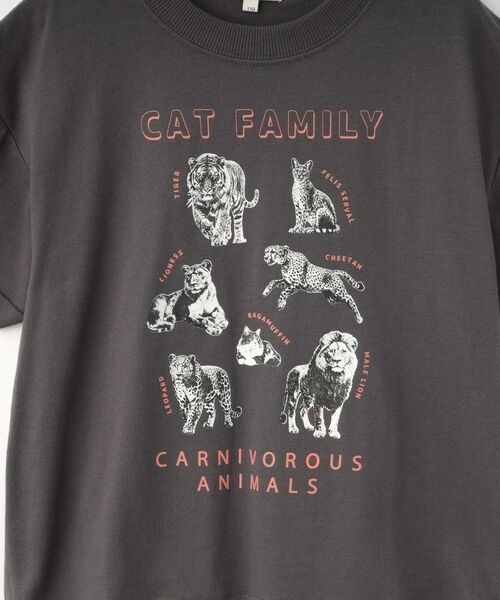 SHOO・LA・RUE / シューラルー Tシャツ | 【100-120cm】猛獣恐竜フォト図鑑Tシャツ | 詳細7