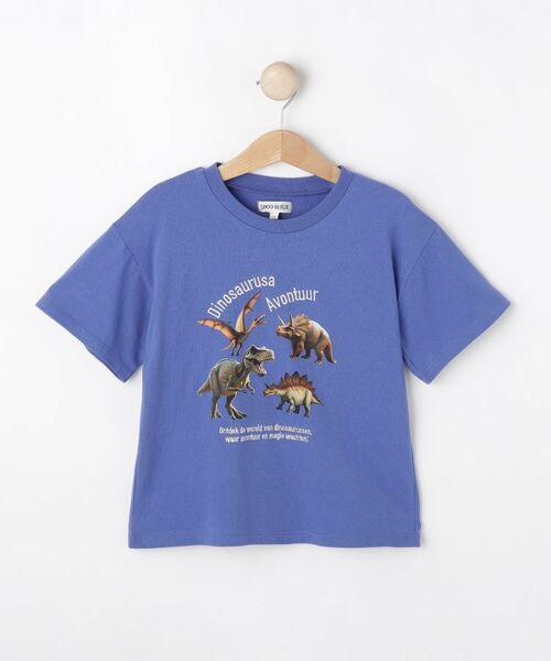 SHOO・LA・RUE / シューラルー Tシャツ | 【100-150cm】刺繍ロゴ転写プリントBOYSTシャツ | 詳細2