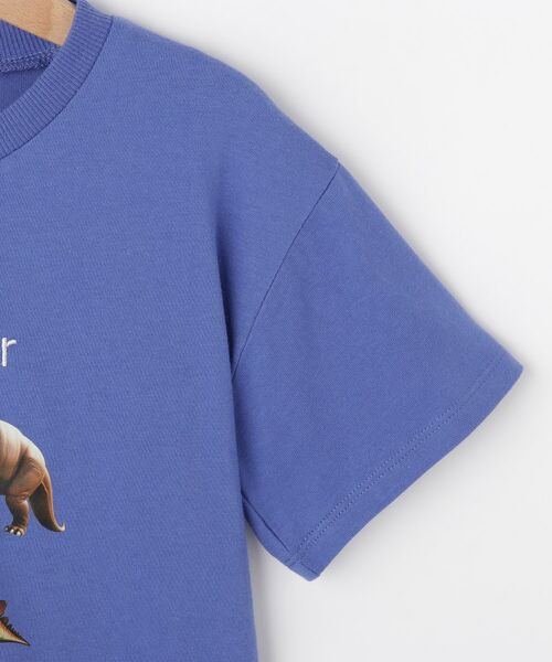 SHOO・LA・RUE / シューラルー Tシャツ | 【100-150cm】刺繍ロゴ転写プリントBOYSTシャツ | 詳細5