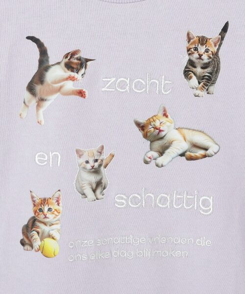 SHOO・LA・RUE / シューラルー Tシャツ | 【100-150cm】刺繍ロゴ転写プリントGIRLSTシャツ | 詳細9