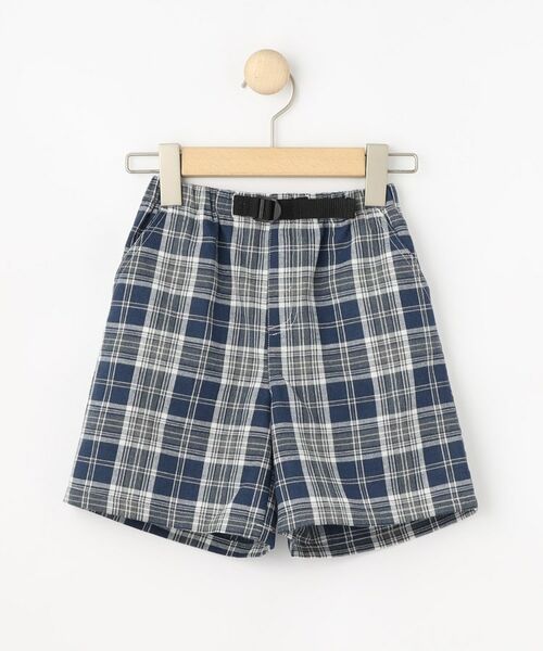 SHOO・LA・RUE / シューラルー ショート・ハーフ・半端丈パンツ | 【100-150cm】チェッククライミングハーフパンツ | 詳細2