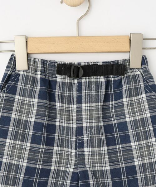 SHOO・LA・RUE / シューラルー ショート・ハーフ・半端丈パンツ | 【100-150cm】チェッククライミングハーフパンツ | 詳細4