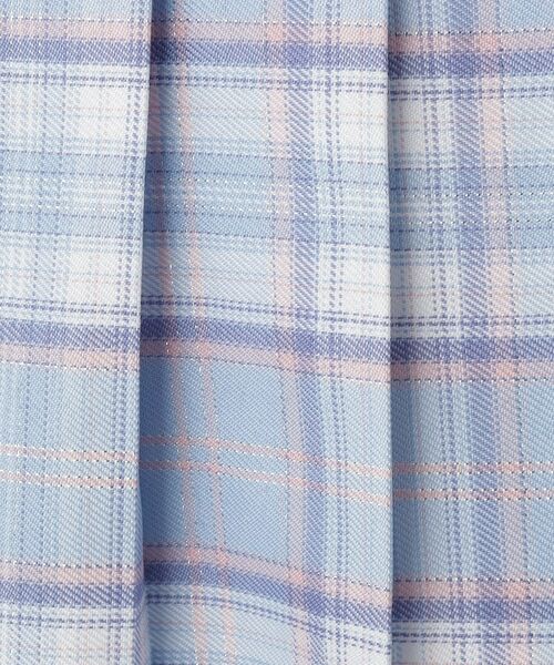 SHOO・LA・RUE / シューラルー ミニ・ひざ丈スカート | 【100-150cm】ハートチャーム付きチェックプリーツスカート | 詳細7