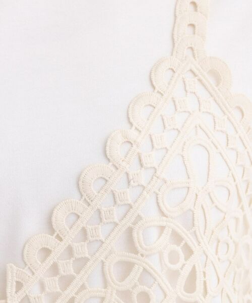 SHOO・LA・RUE / シューラルー その他トップス | 【2点セット/ひんやり】レースビスチェ+Tシャツ | 詳細8