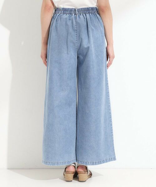 SHOO・LA・RUE / シューラルー デニムパンツ | 【セットアップ可/S-LL】リボン付き イージーワイドデニムパンツ | 詳細18