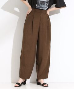 SHOO・LA・RUE / シューラルー パンツ | 【セットアップ可】さらりと軽やか 麻調ゆるカーブパンツ