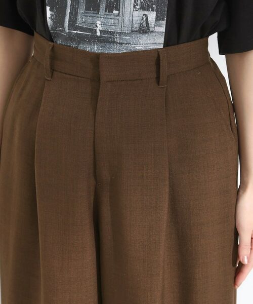 SHOO・LA・RUE / シューラルー パンツ | 【セットアップ可】さらりと軽やか 麻調ゆるカーブパンツ | 詳細12