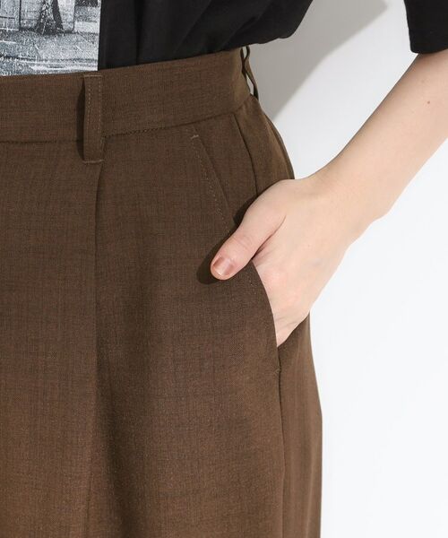 SHOO・LA・RUE / シューラルー パンツ | 【セットアップ可】さらりと軽やか 麻調ゆるカーブパンツ | 詳細14