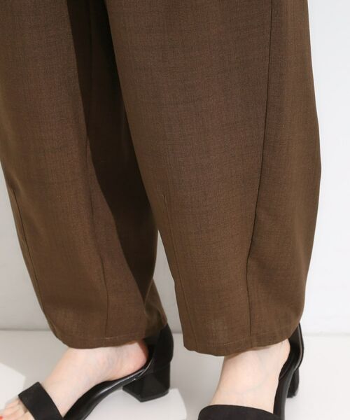 SHOO・LA・RUE / シューラルー パンツ | 【セットアップ可】さらりと軽やか 麻調ゆるカーブパンツ | 詳細15