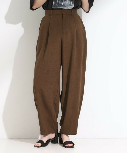 SHOO・LA・RUE / シューラルー パンツ | 【セットアップ可】さらりと軽やか 麻調ゆるカーブパンツ | 詳細5
