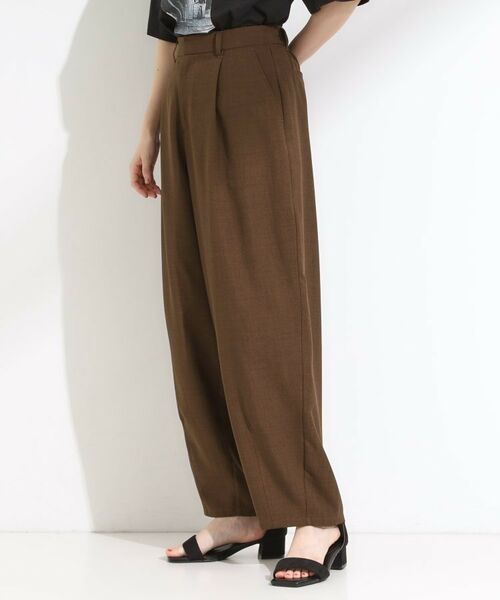 SHOO・LA・RUE / シューラルー パンツ | 【セットアップ可】さらりと軽やか 麻調ゆるカーブパンツ | 詳細6
