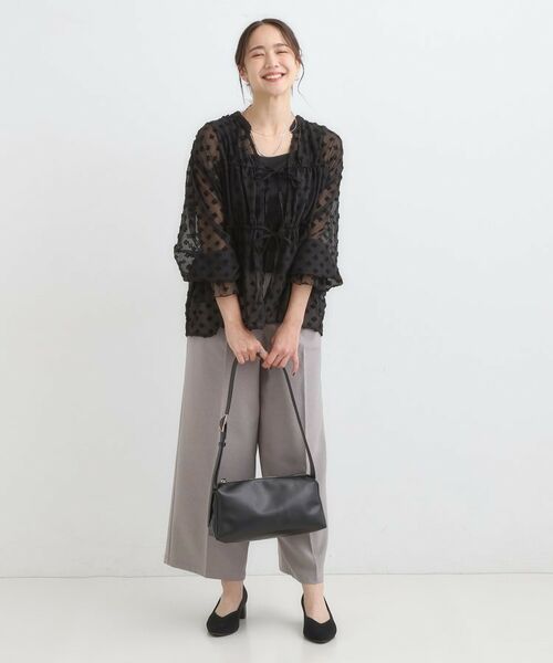 SHOO・LA・RUE / シューラルー シャツ・ブラウス | 華やかにさをプラスする シアードビー シャーリングブラウス | 詳細10