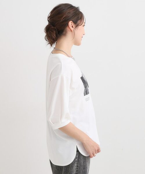 SHOO・LA・RUE / シューラルー Tシャツ | 【S-LL/ひんやり】大人の5分袖 プリントTシャツ | 詳細2