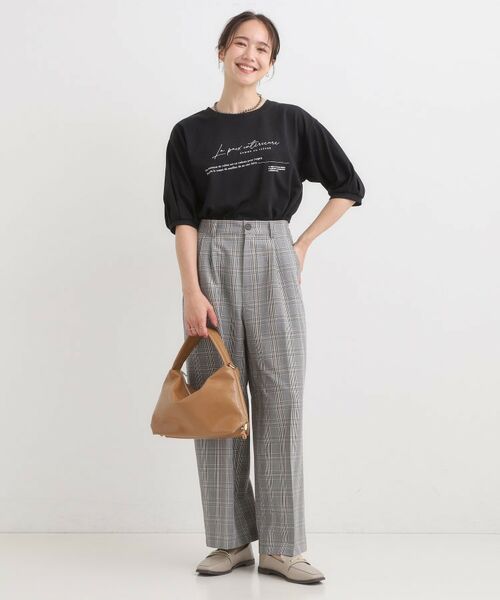 SHOO・LA・RUE / シューラルー Tシャツ | 【S-LL/ひんやり】大人の5分袖 プリントTシャツ | 詳細7