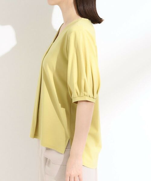 SHOO・LA・RUE / シューラルー カットソー | 【S-LL/ひんやり/UV】女性らしい印象に スキッパートップス | 詳細14