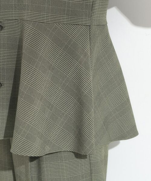 SHOO・LA・RUE / シューラルー ベスト | 【S-LL/セットアップ可/洗濯後しわになりにくい】ペプラムジレ | 詳細20