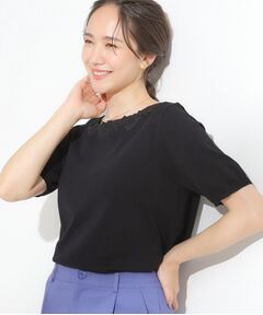 SHOO・LA・RUE / シューラルー カーディガン・ボレロ | 【洗える/S-LL/前後2WAY】きれい見え 刺繍ニットカーディガン