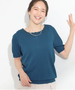 SHOO・LA・RUE / シューラルー カーディガン・ボレロ | 【洗える/S-LL/前後2WAY】きれい見え 刺繍ニットカーディガン