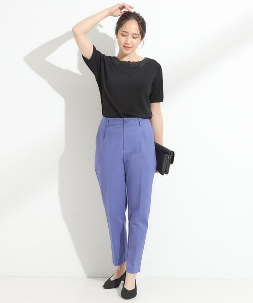 SHOO・LA・RUE / シューラルー カーディガン・ボレロ | 【洗える/S-LL/前後2WAY】きれい見え 刺繍ニットカーディガン | 詳細6