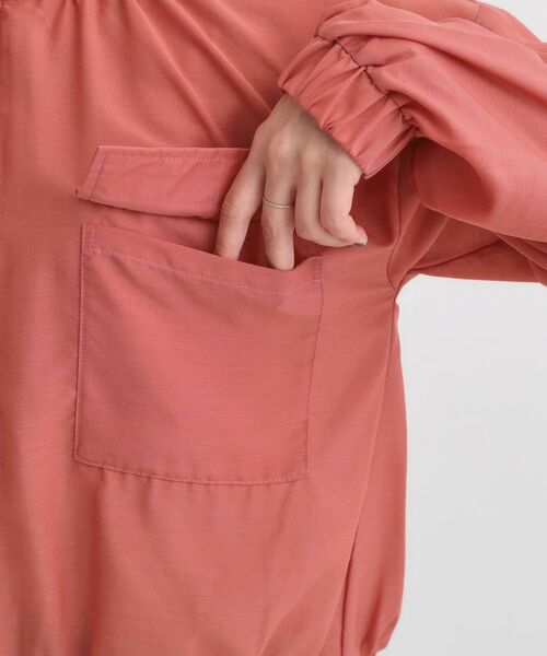 SHOO・LA・RUE / シューラルー レザーブルゾン・ジャケット | 【S-LL】寒暖差のある時期に 大人上品なシアーブルゾン | 詳細18