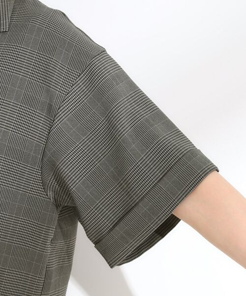 SHOO・LA・RUE / シューラルー テーラードジャケット | 【S-LL/セットアップ可/洗濯後しわになりにくい】5分袖テーラードジャケット | 詳細19