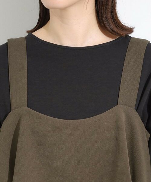 SHOO・LA・RUE / シューラルー サロペット・オールインワン | 【洗える/S-LL】ティアードフリルサロペット | 詳細12