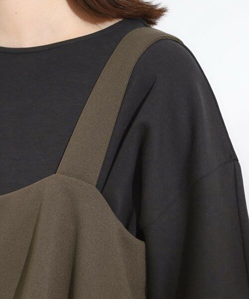 SHOO・LA・RUE / シューラルー サロペット・オールインワン | 【洗える/S-LL】ティアードフリルサロペット | 詳細13