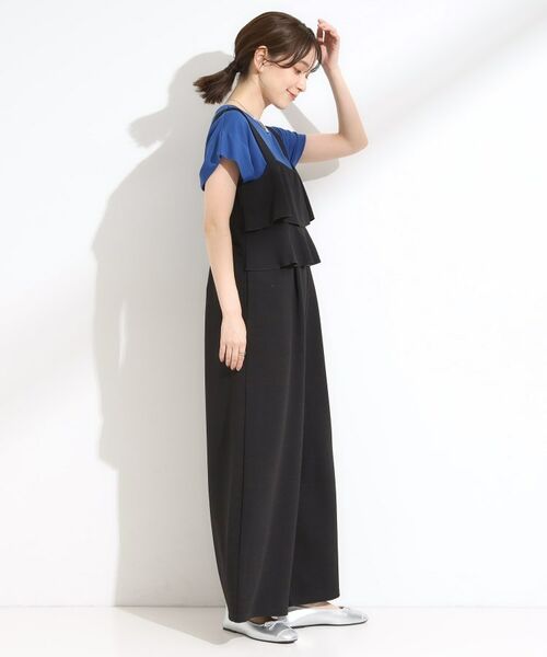 SHOO・LA・RUE / シューラルー サロペット・オールインワン | 【洗える/S-LL】ティアードフリルサロペット | 詳細2